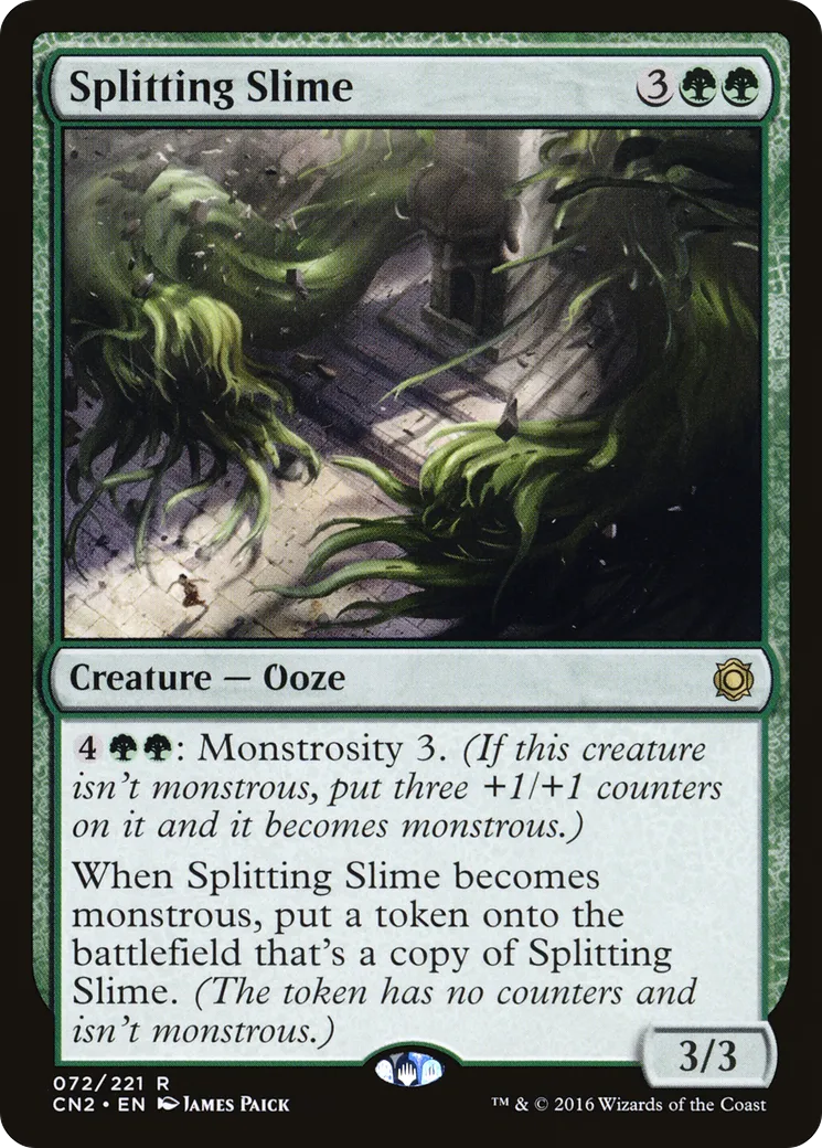 Splitting Slime — Conspiracy: Take the Crown — Magic: The Gathering