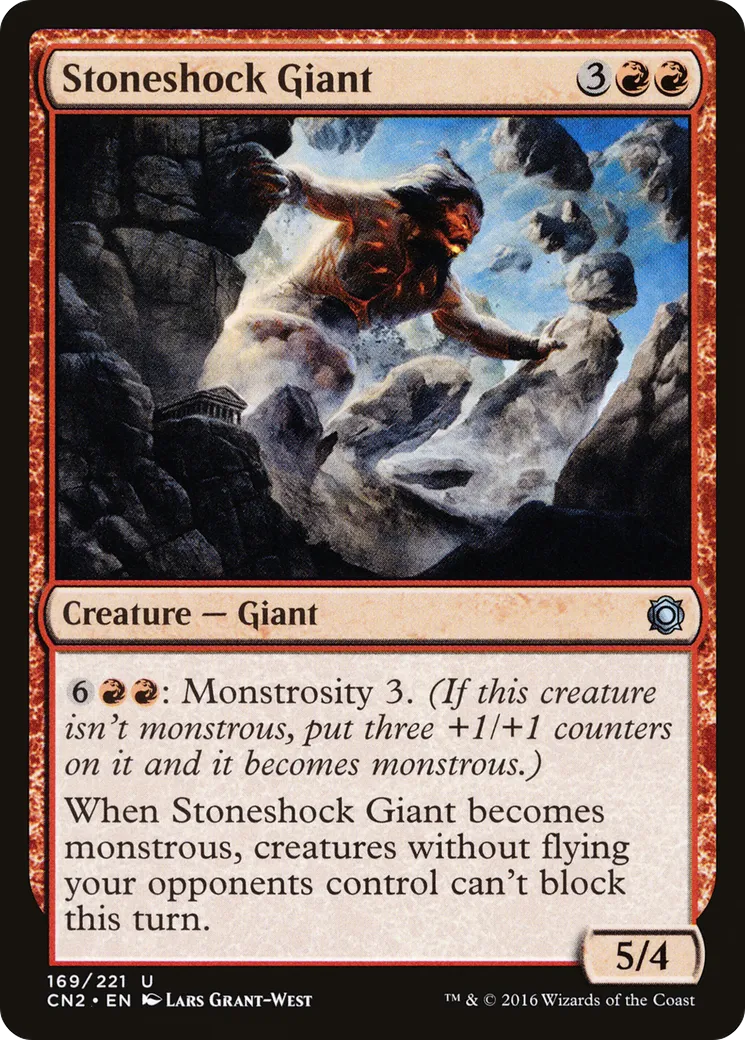 Stoneshock Giant — Conspiracy: Take the Crown — Magic: The Gathering