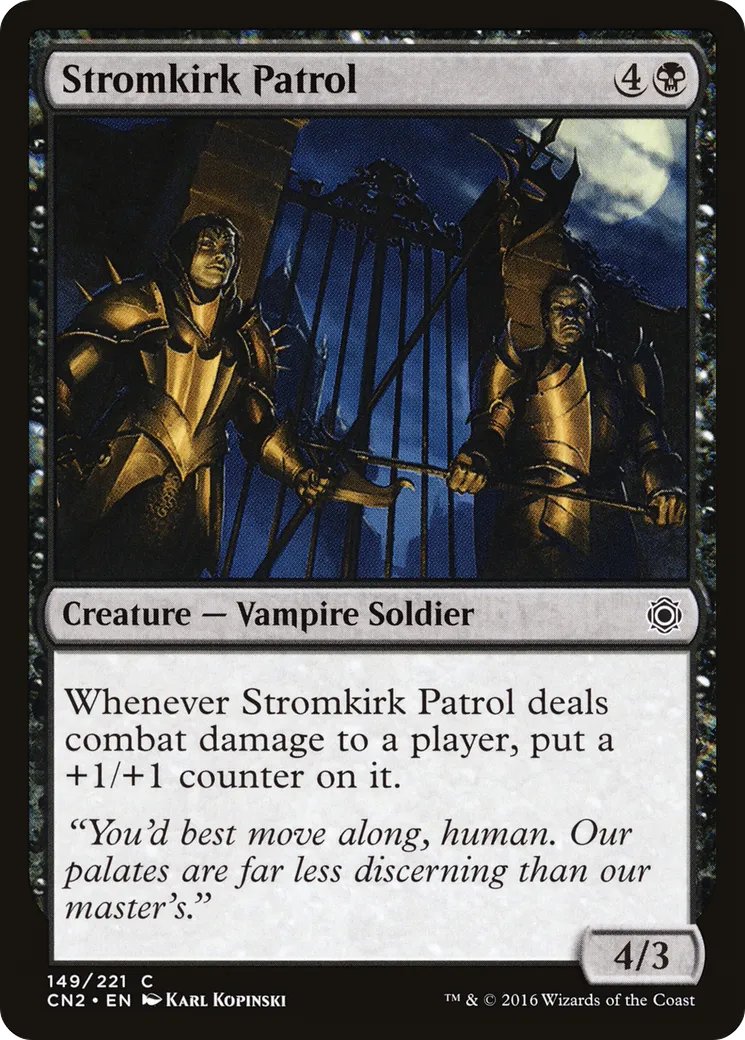 Patrouille de Stromkirk — Conspiracy: Take the Crown — Magic: The Gathering
