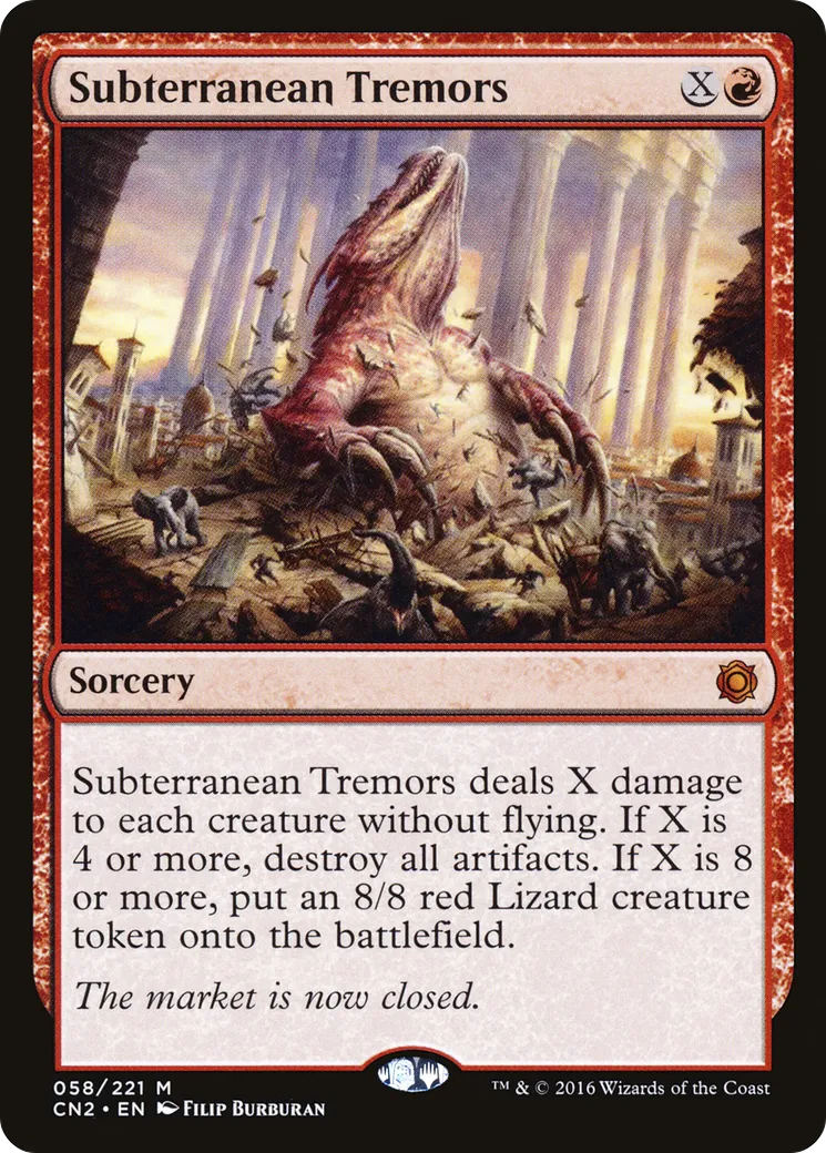 Secousses souterraines from Conspiracy: Take the Crown - Magic: The Gathering