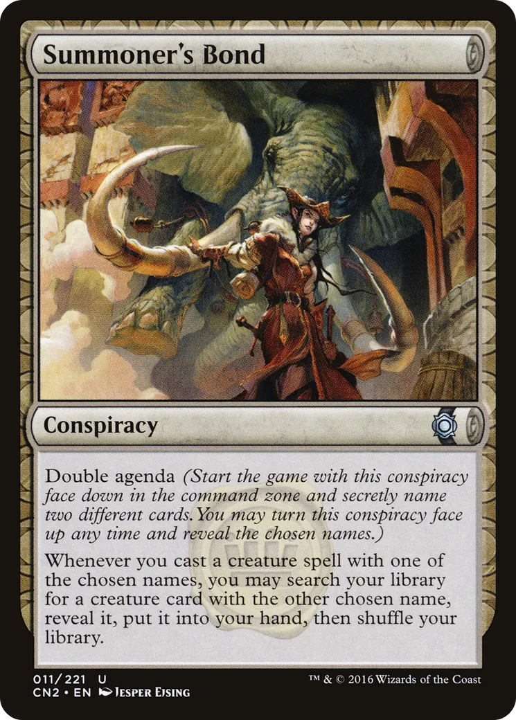 Summoner's Bond — Conspiracy: Take the Crown — Magic: The Gathering