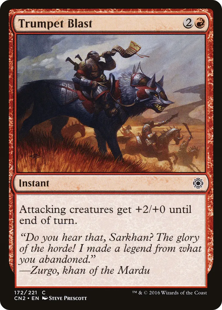 Sonnerie de trompe — Conspiracy: Take the Crown — Magic: The Gathering