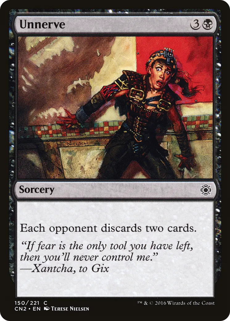 Unnerve — Conspiracy: Take the Crown — Magic: The Gathering