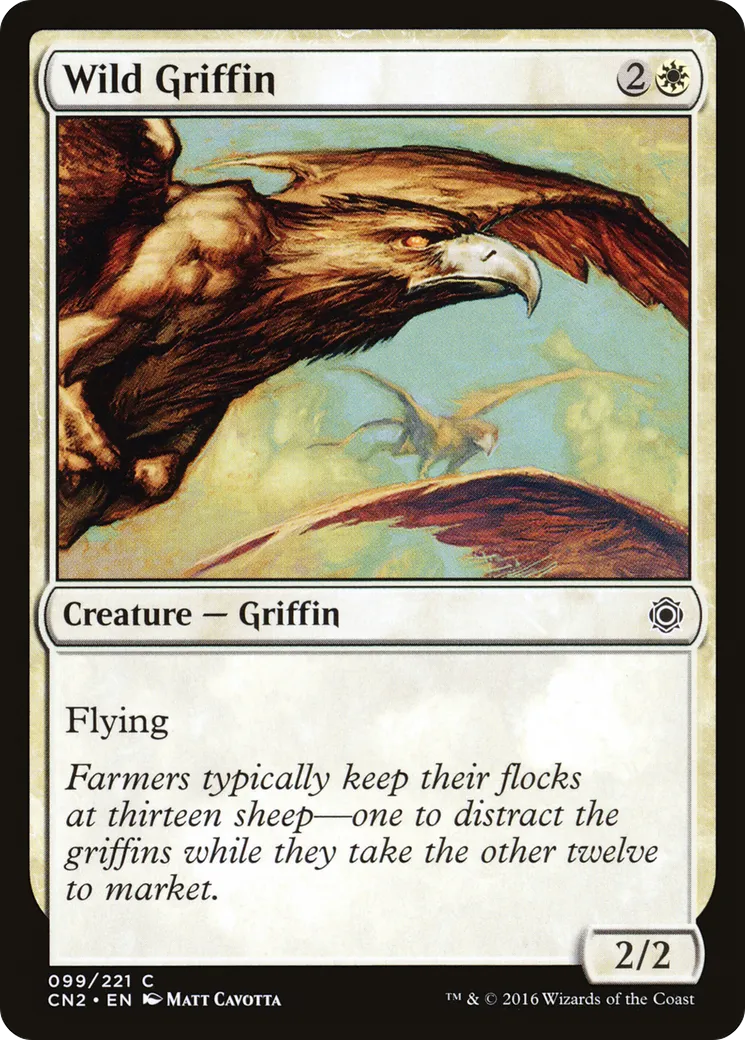 Wild Griffin — Conspiracy: Take the Crown — Magic: The Gathering
