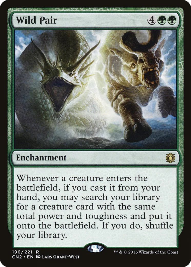 Paire sauvage — Conspiracy: Take the Crown — Magic: The Gathering