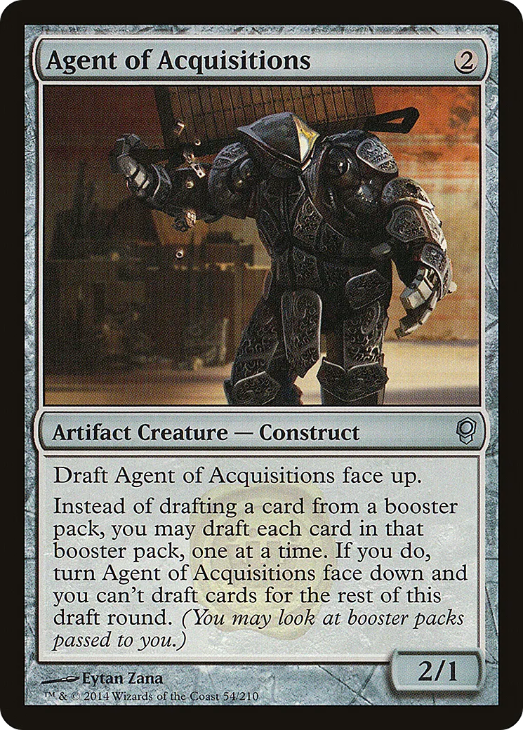 Agent of Acquisitions — Conspiracy — Magic: The Gathering