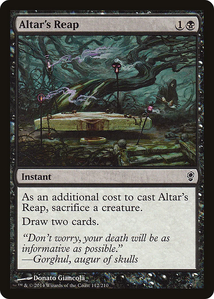 Altar's Reap — Conspiracy — Magic: The Gathering