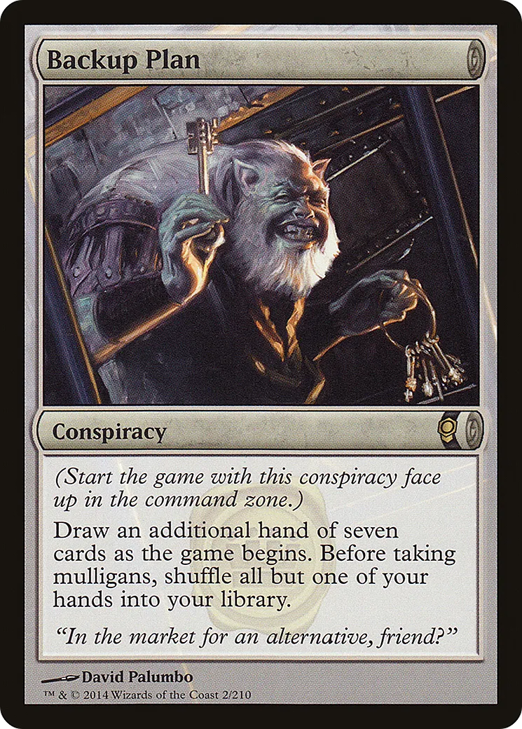Backup Plan — Conspiracy — Magic: The Gathering
