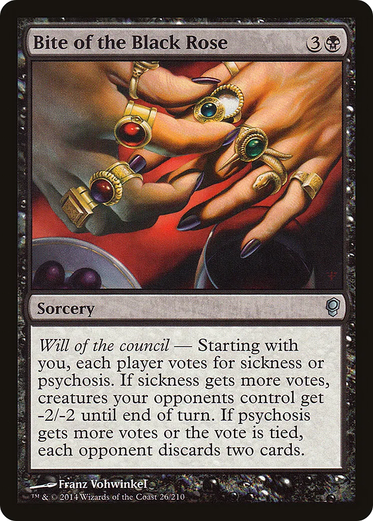 Bite of the Black Rose — Conspiracy — Magic: The Gathering