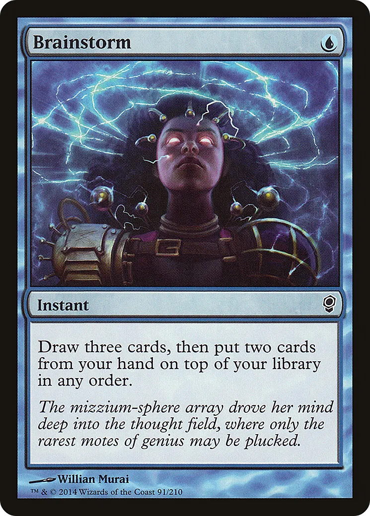 Brainstorm — Conspiracy — Magic: The Gathering