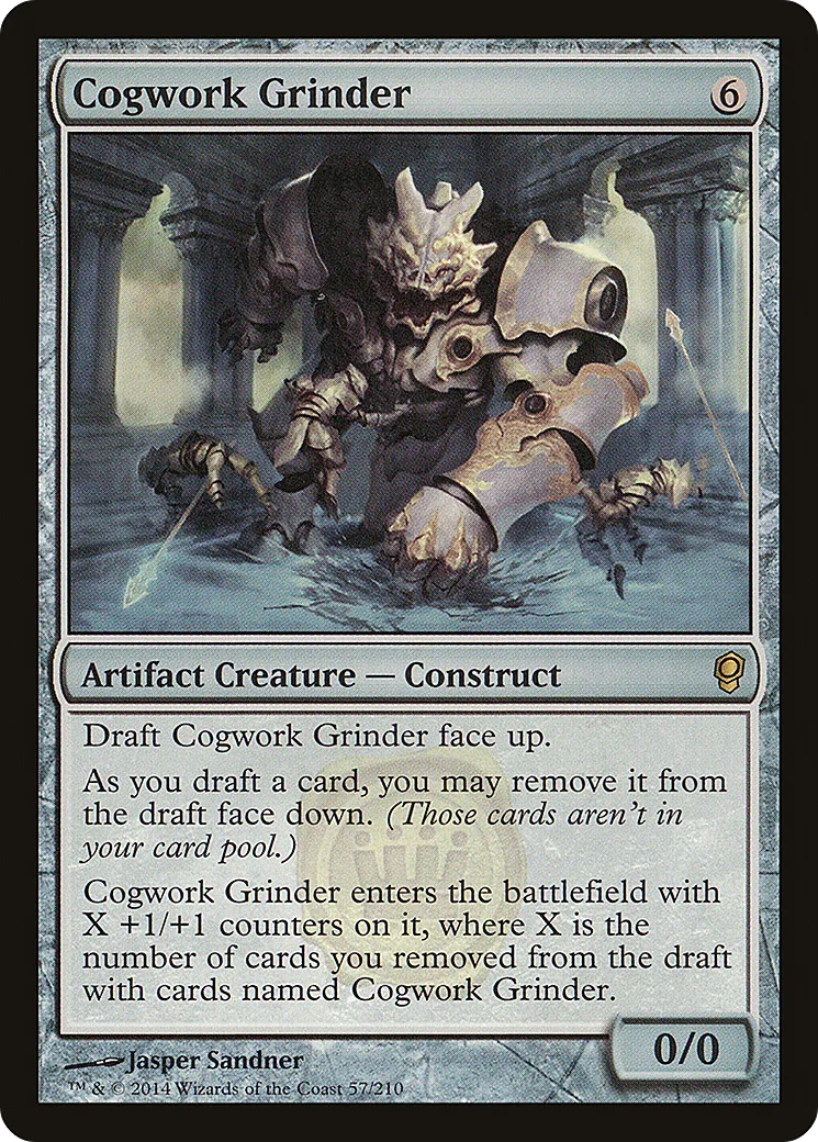 Cogwork Grinder from Conspiracy - Magic: The Gathering