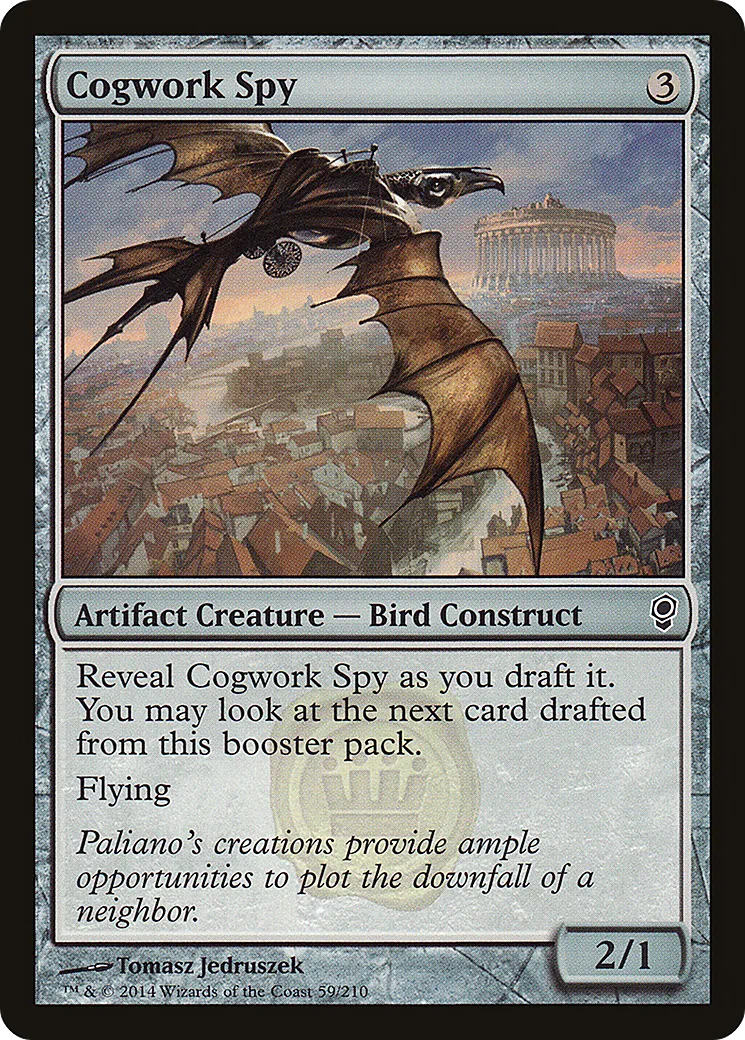 Cogwork Spy — Conspiracy — Magic: The Gathering