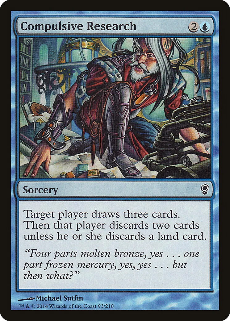 Recherche compulsive — Conspiracy — Magic: The Gathering