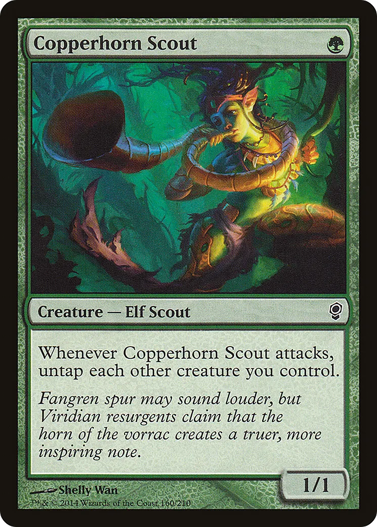 Copperhorn Scout — Conspiracy — Magic: The Gathering