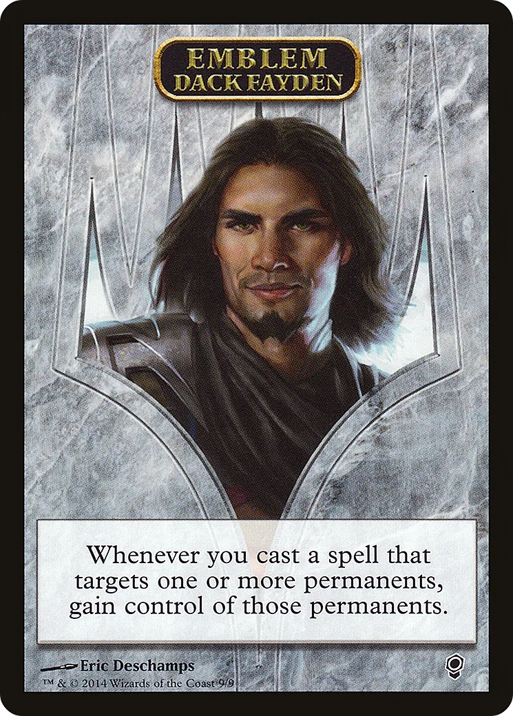 Dack Fayden Emblem — Conspiracy — Magic: The Gathering