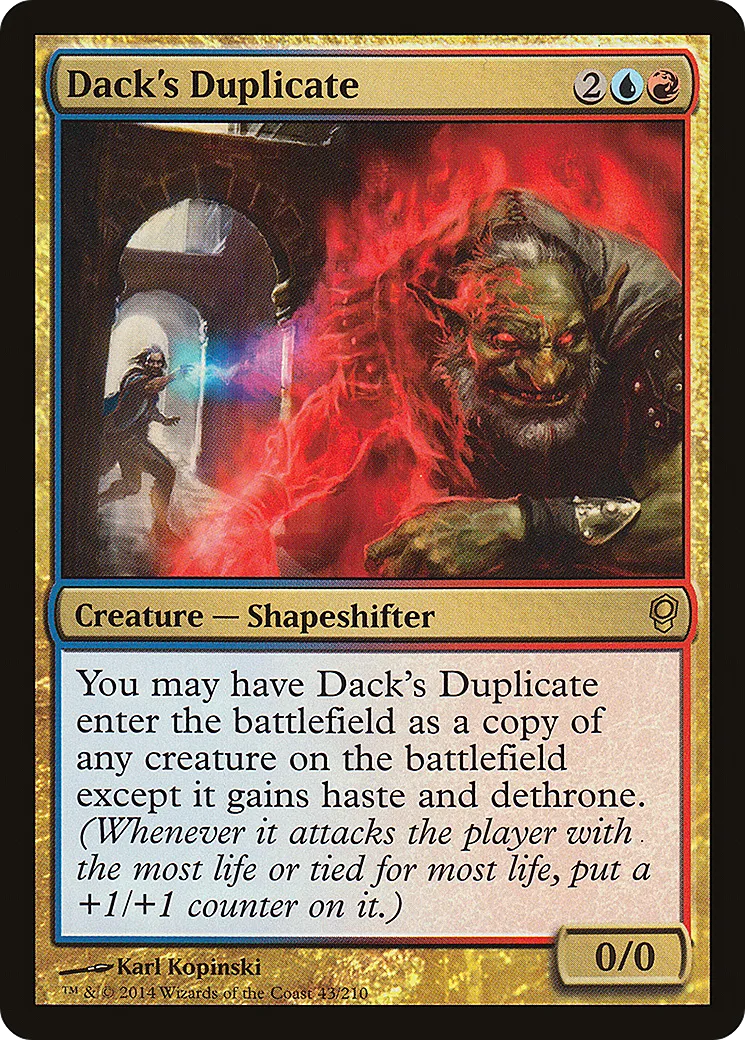 Dack's Duplicate — Conspiracy — Magic: The Gathering