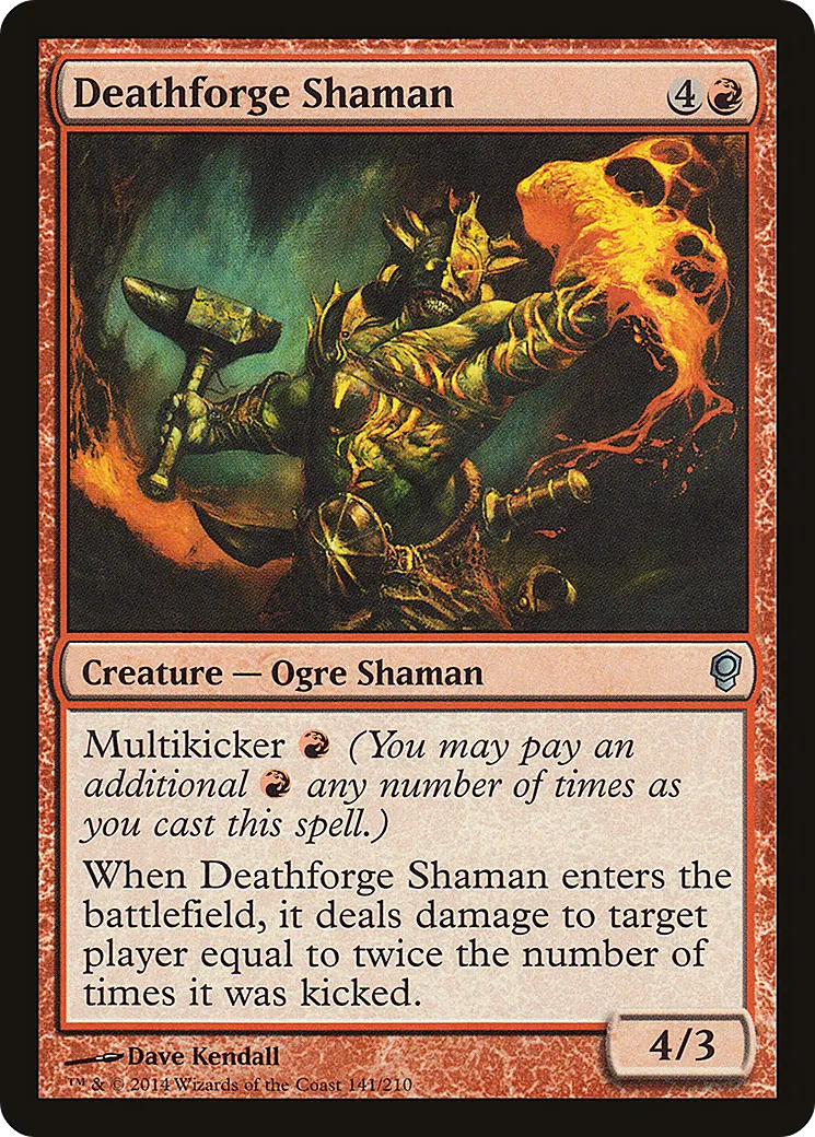 Deathforge Shaman — Conspiracy — Magic: The Gathering