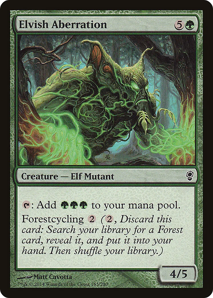 Elvish Aberration — Conspiracy — Magic: The Gathering