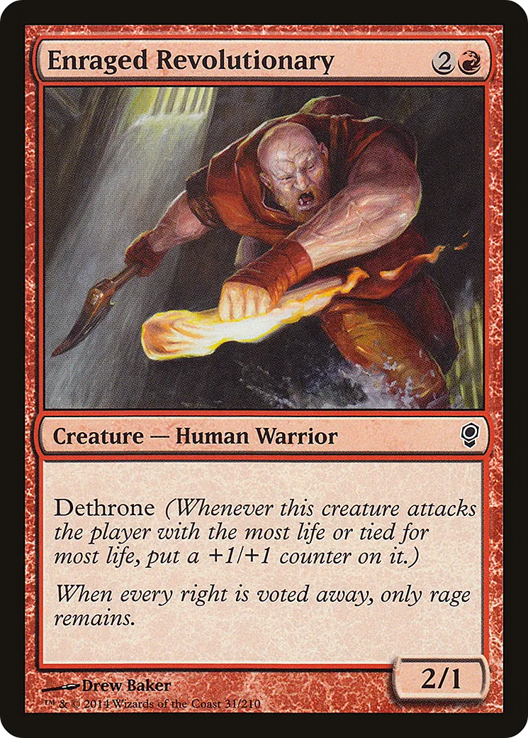 Enraged Revolutionary — Conspiracy — Magic: The Gathering
