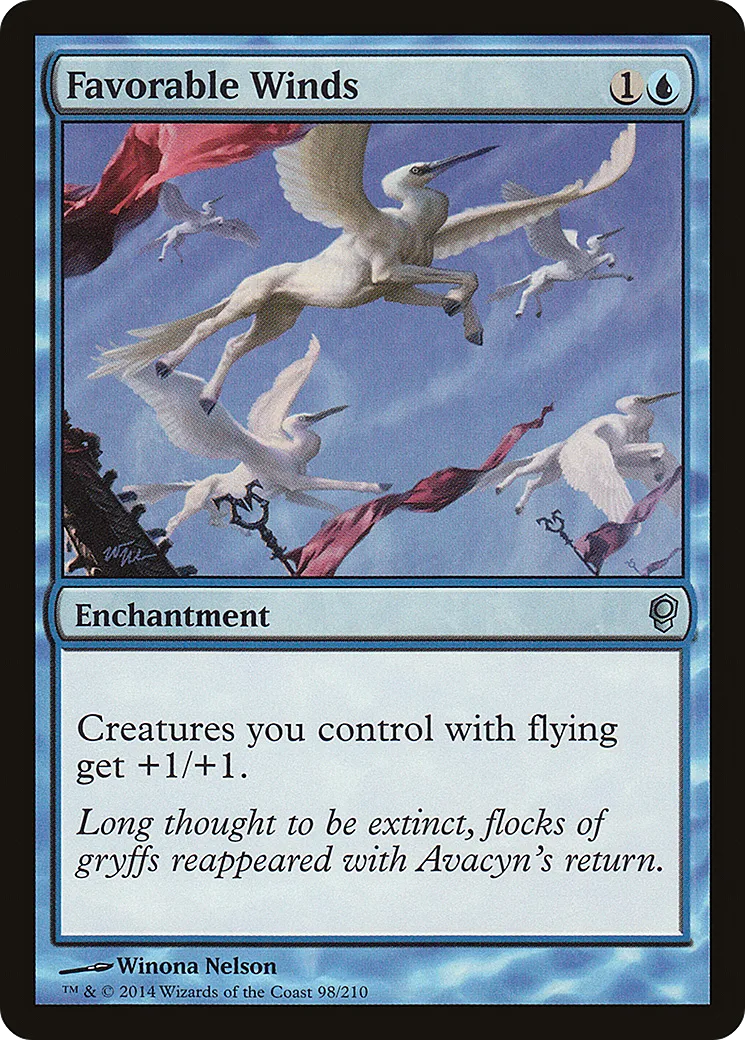 Favorable Winds — Conspiracy — Magic: The Gathering