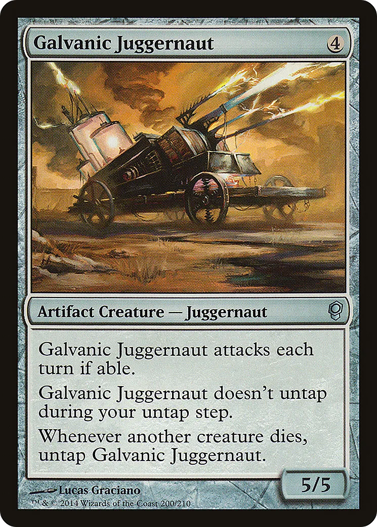 Djaggernaut zingant — Conspiracy — Magic: The Gathering