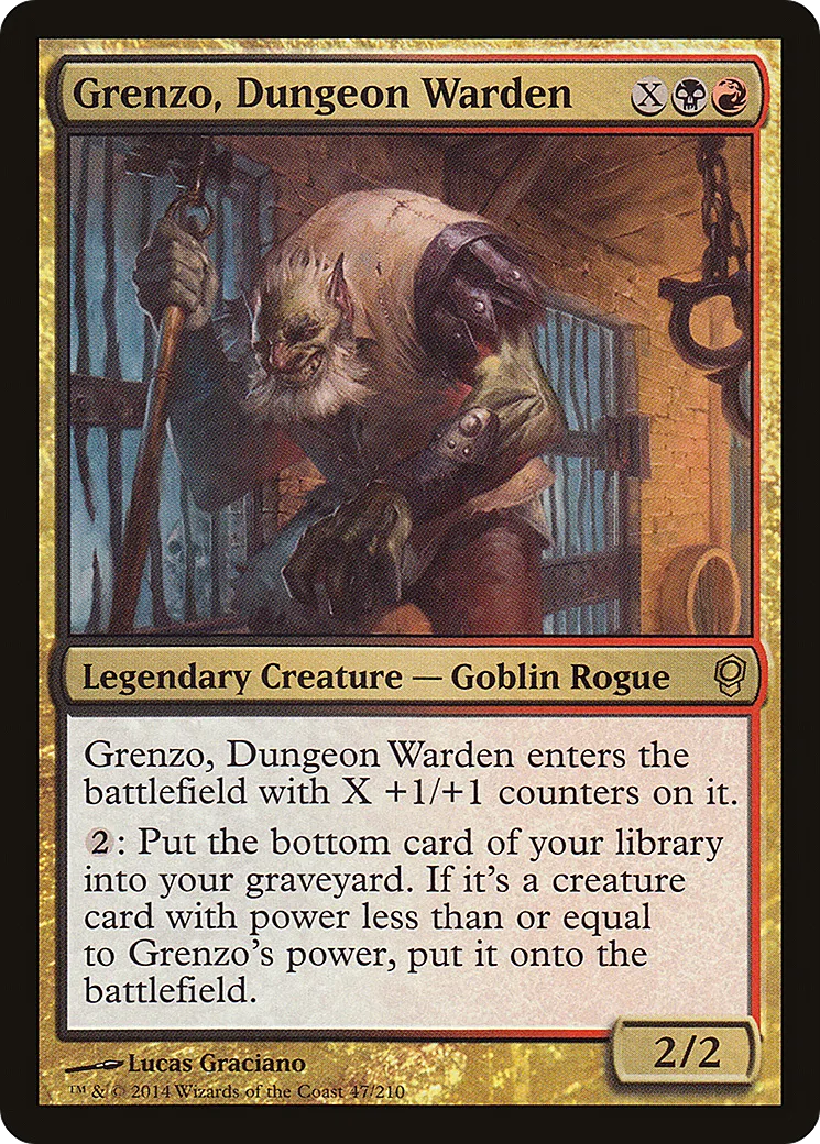 Grenzo, Dungeon Warden — Conspiracy — Magic: The Gathering