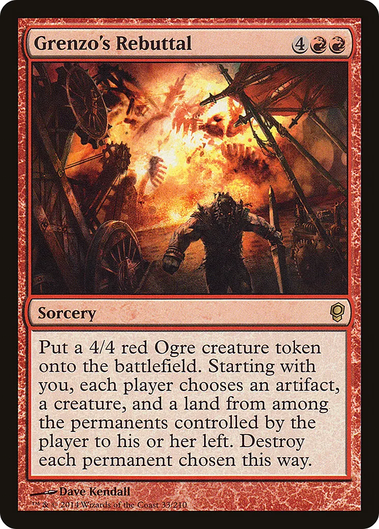 Grenzo's Rebuttal — Conspiracy — Magic: The Gathering