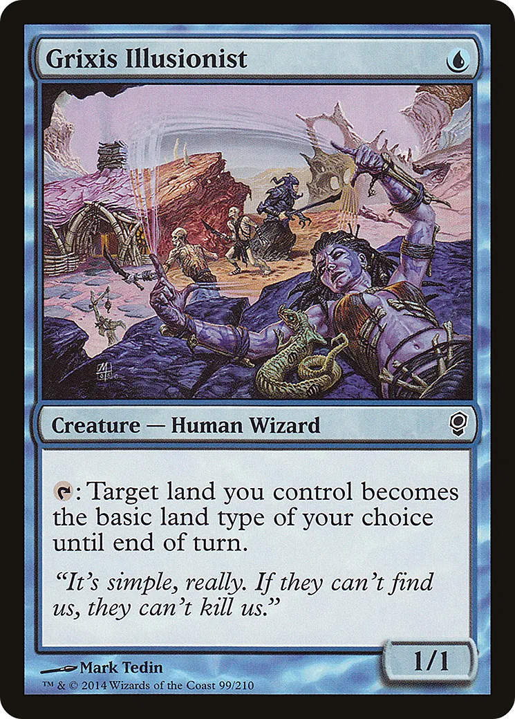 Grixis Illusionist — Conspiracy — Magic: The Gathering