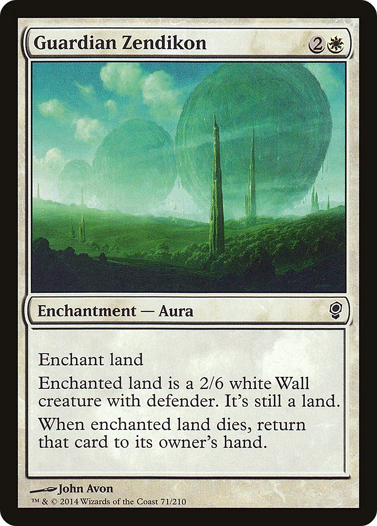 Guardian Zendikon — Conspiracy — Magic: The Gathering