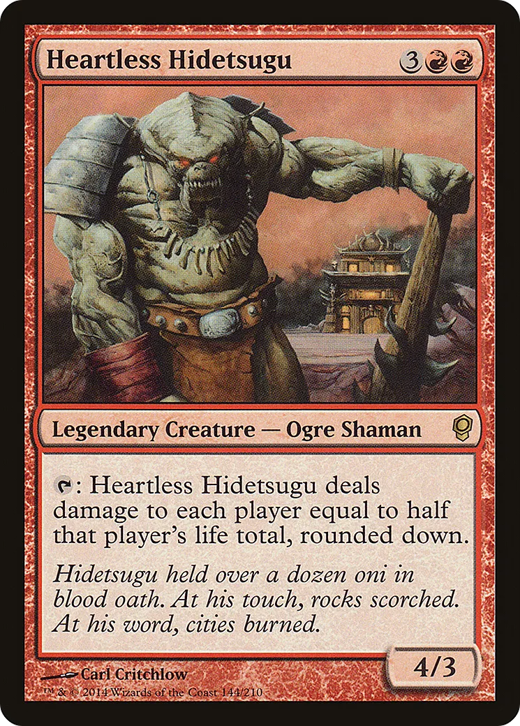 Heartless Hidetsugu — Conspiracy — Magic: The Gathering