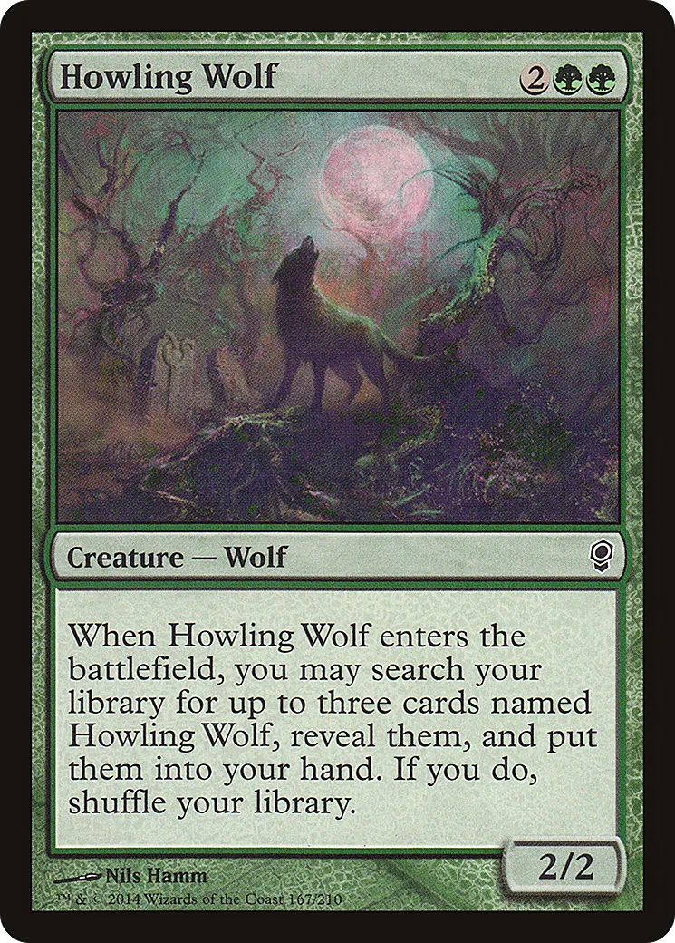 Loup hurlant — Conspiracy — Magic: The Gathering