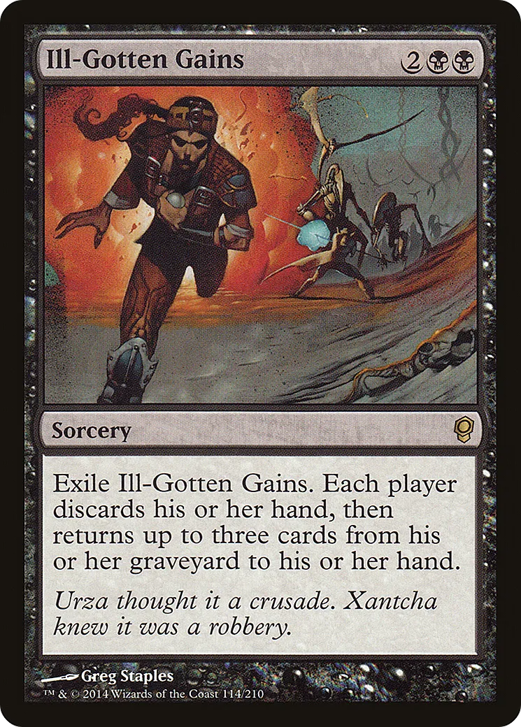 Ill-Gotten Gains — Conspiracy — Magic: The Gathering