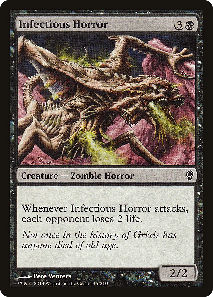 Horreur infectieuse — Conspiracy — Magic: The Gathering