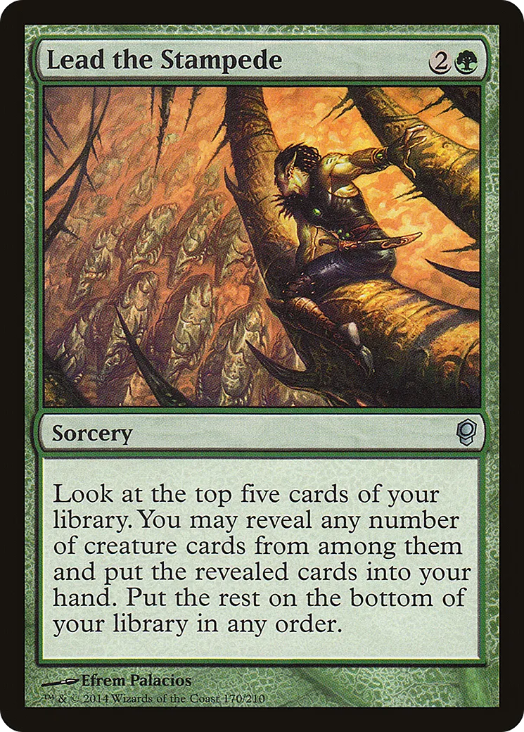 Lead the Stampede — Conspiracy — Magic: The Gathering