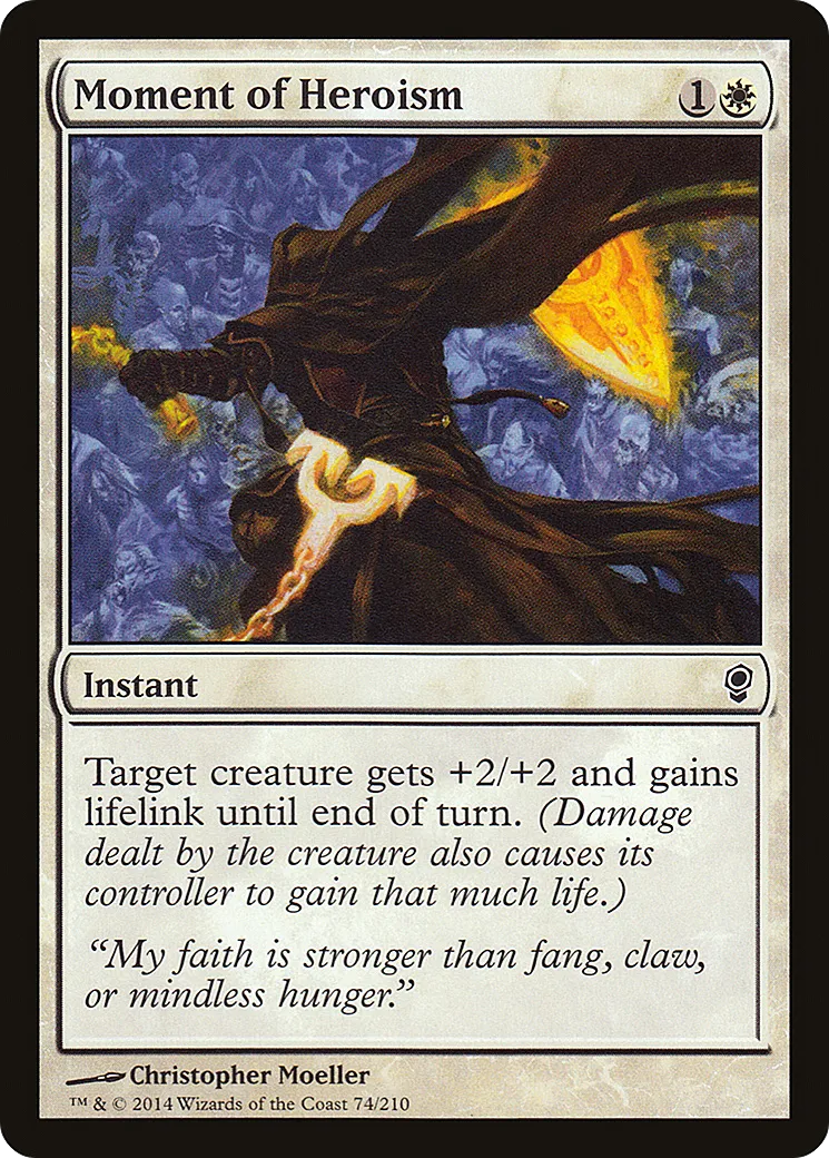 Instant d'héroïsme — Conspiracy — Magic: The Gathering