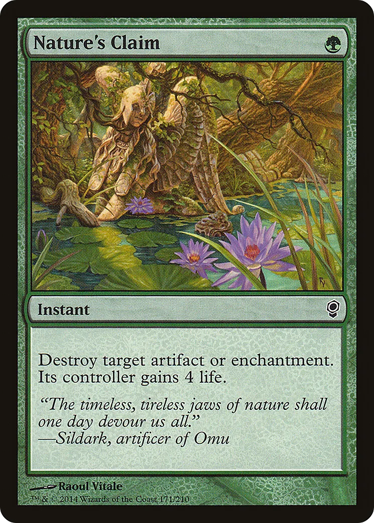 Nature's Claim — Conspiracy — Magic: The Gathering