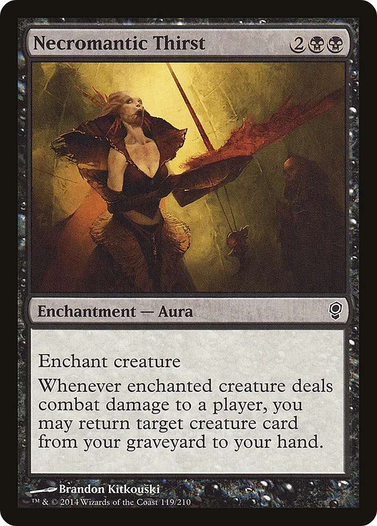 Soif nécromantique — Conspiracy — Magic: The Gathering