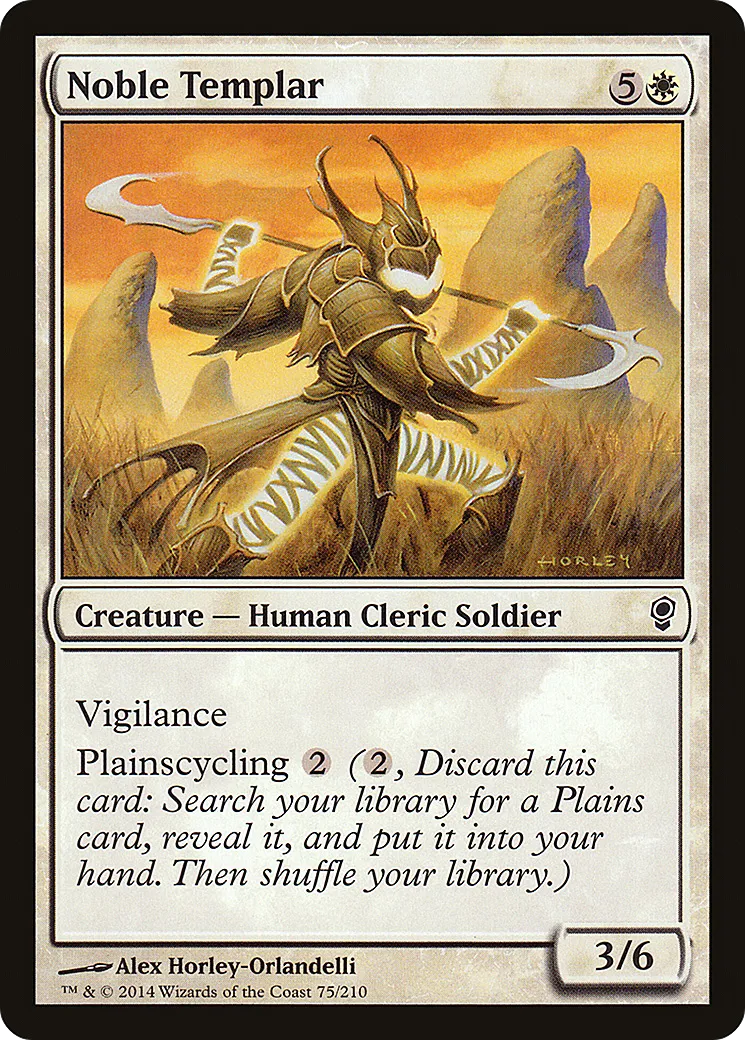 Noble Templar — Conspiracy — Magic: The Gathering