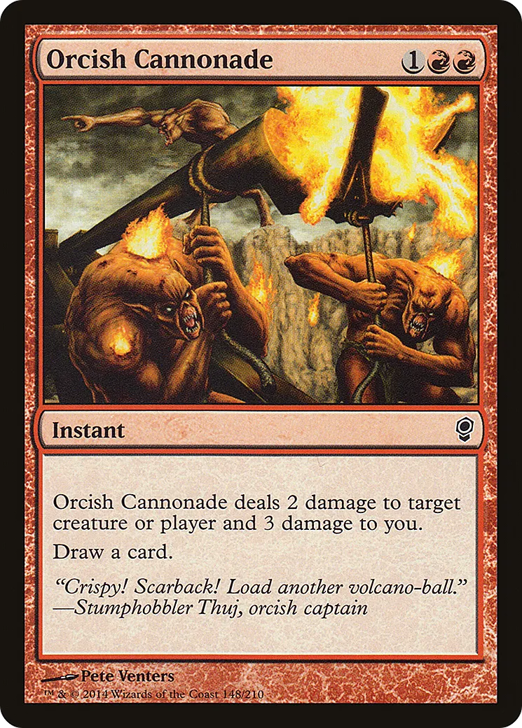 Orcish Cannonade — Conspiracy — Magic: The Gathering