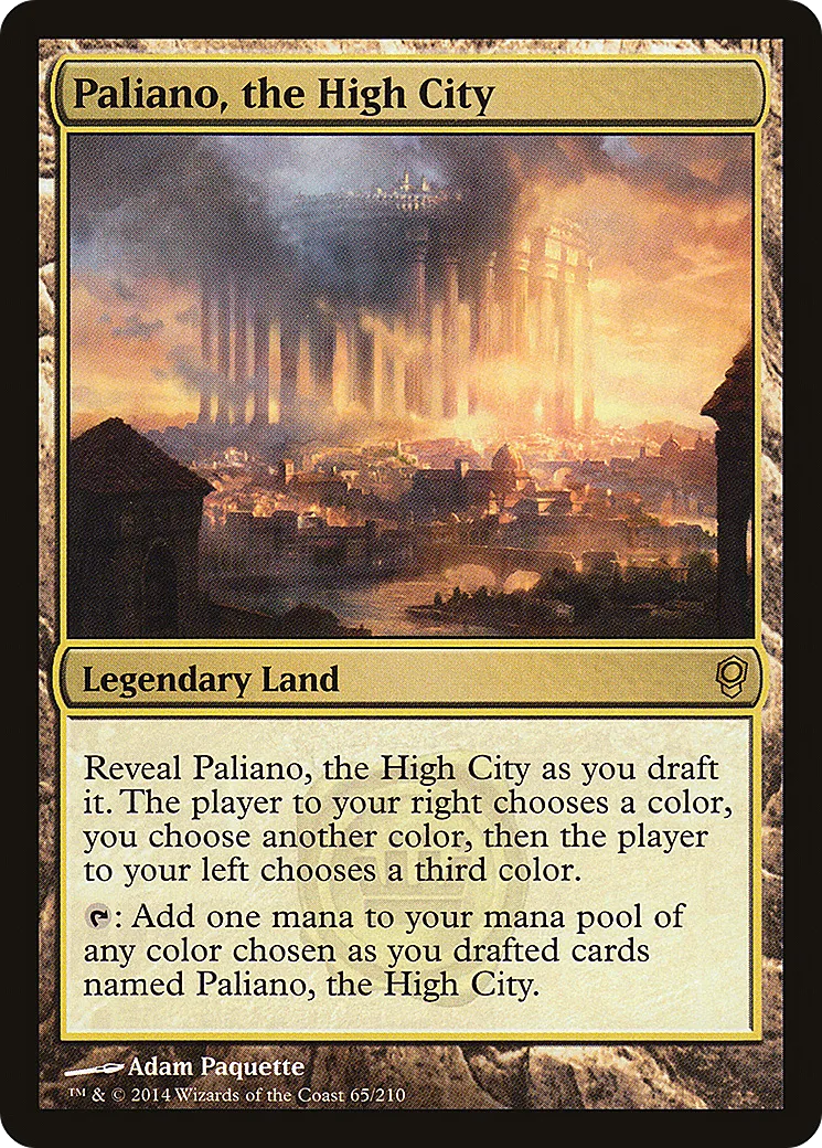 Paliano, the High City — Conspiracy — Magic: The Gathering