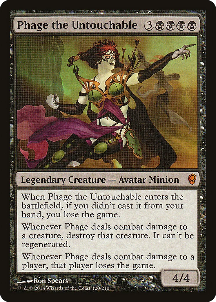 Phage the Untouchable — Conspiracy — Magic: The Gathering