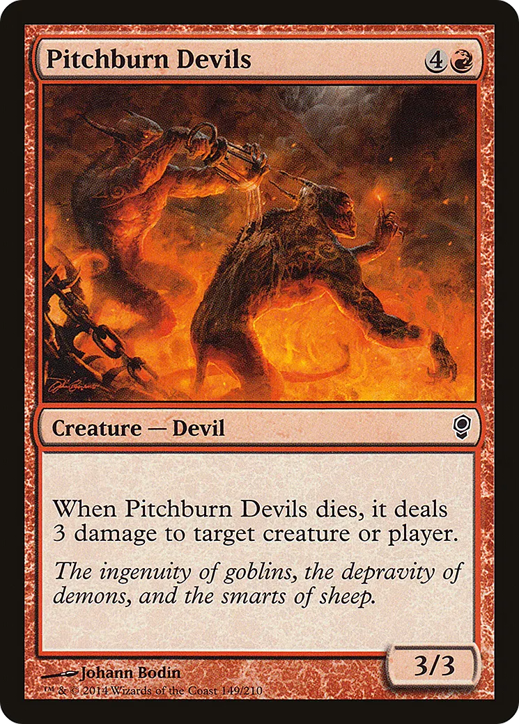 Pitchburn Devils — Conspiracy — Magic: The Gathering
