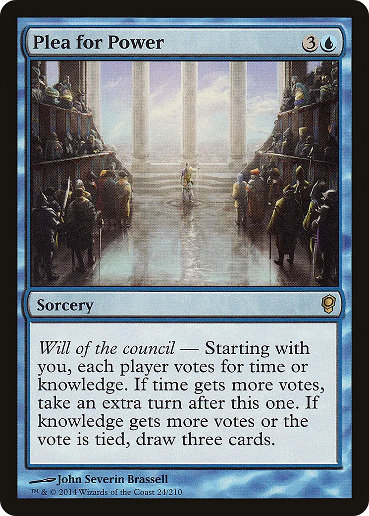 Supplique de pouvoir — Conspiracy — Magic: The Gathering