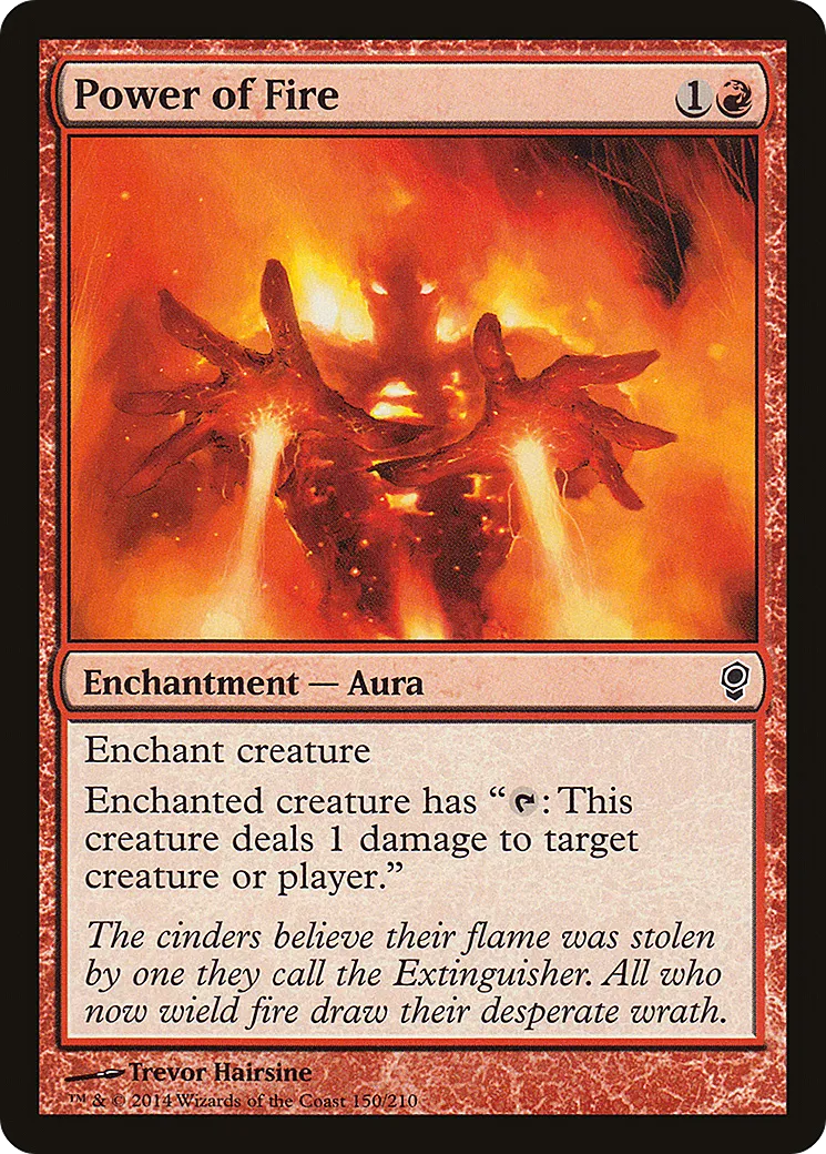 Power of Fire — Conspiracy — Magic: The Gathering