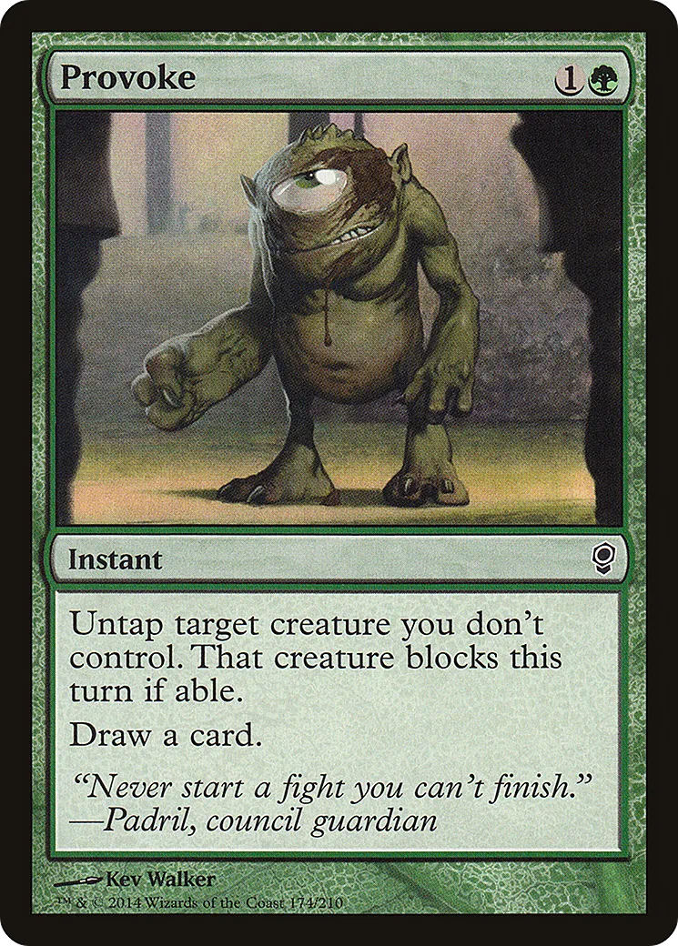 Provoke — Conspiracy — Magic: The Gathering