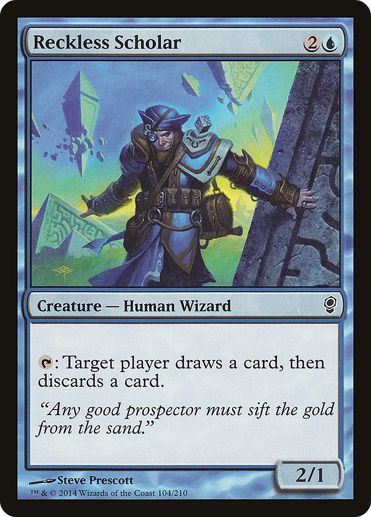 Érudit téméraire — Conspiracy — Magic: The Gathering