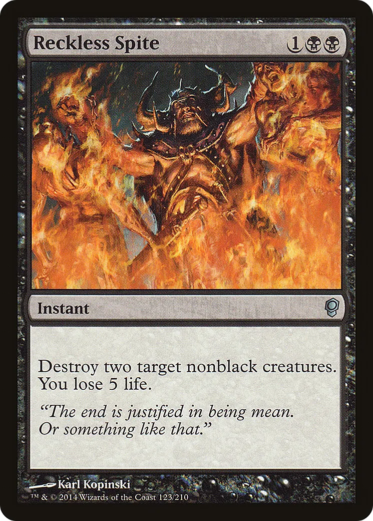Rancune téméraire — Conspiracy — Magic: The Gathering