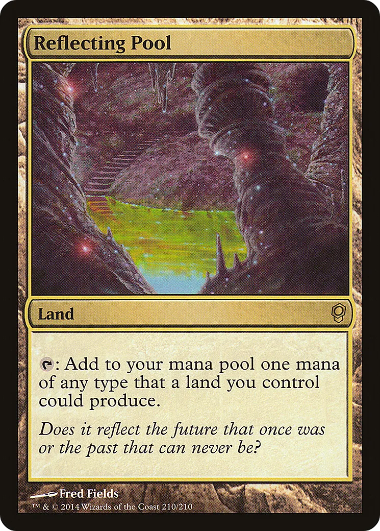 Bassin réfléchissant from Conspiracy - Magic: The Gathering