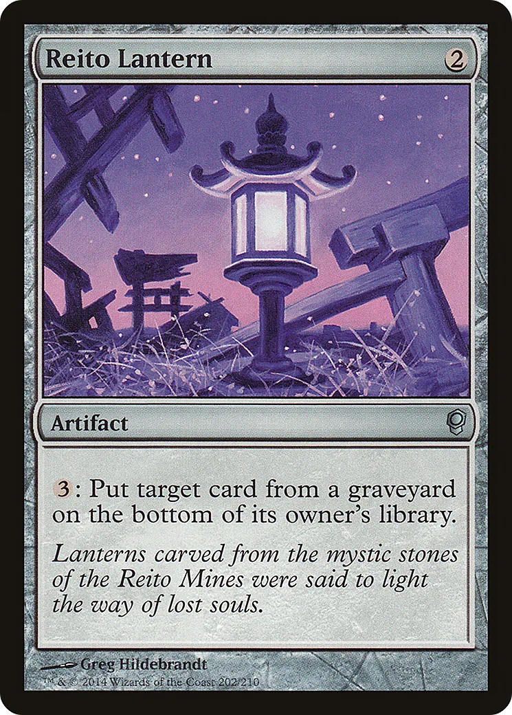 Lanterne de Reito — Conspiracy — Magic: The Gathering