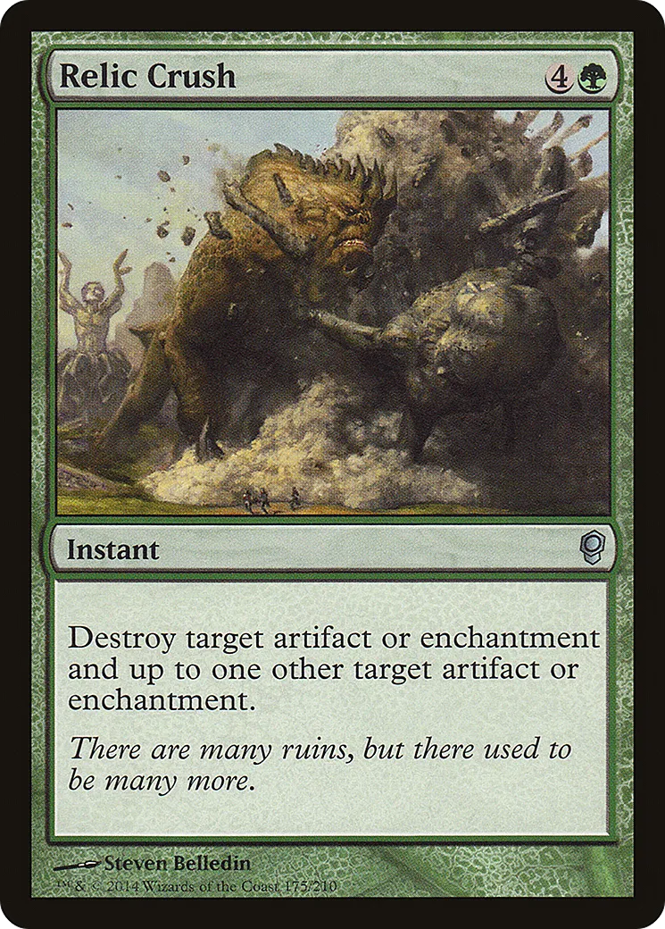 Reliques écrasées — Conspiracy — Magic: The Gathering